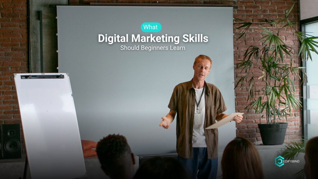 Digital marketing skills learning